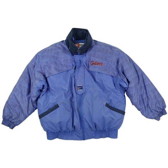 Vtg 90s Nike Jacket Men's XL Team Sports Florida Gators DUCK DOWN Puffer NWOT - Picture 1 of 16